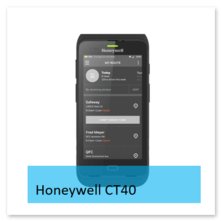 Honeywell CT40 handheld mobile computer MDE mobile Datenerfassung